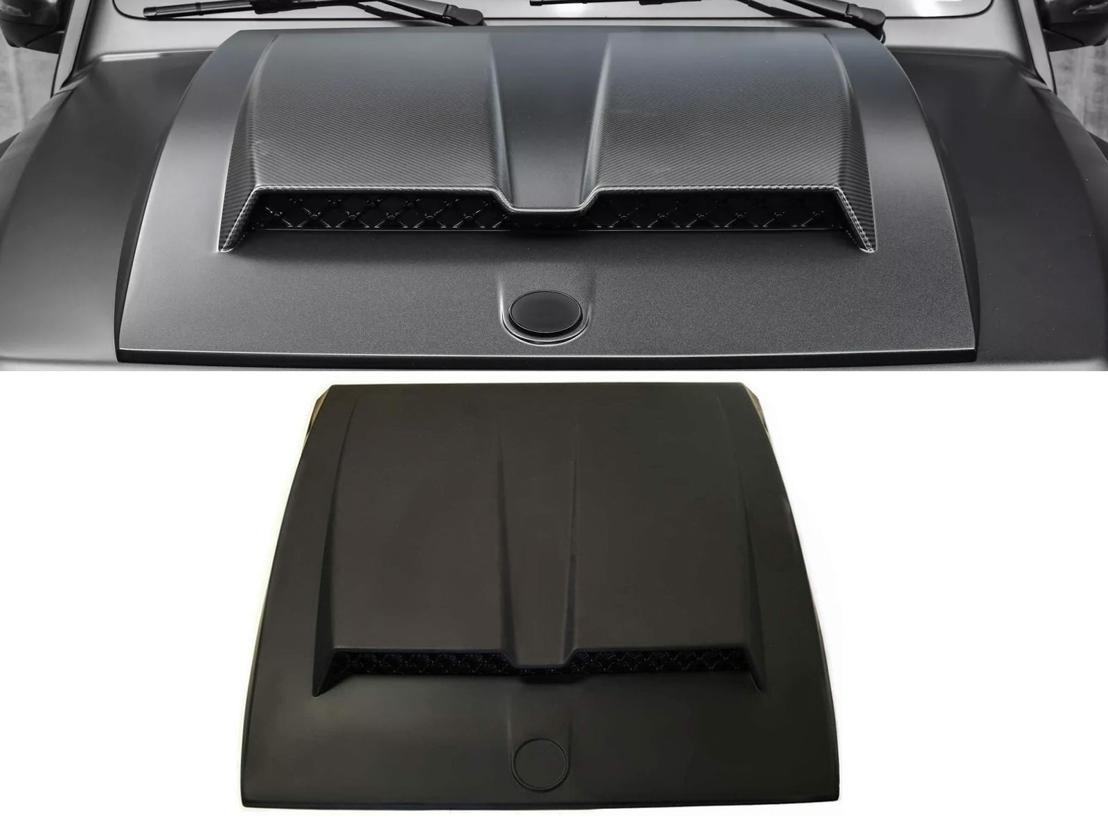 Brabus Fiberglass Hood Cover Hood Scoop for Mercedes-Benz W463A G-Class